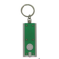 Key Ring, LED Flashlight - Green